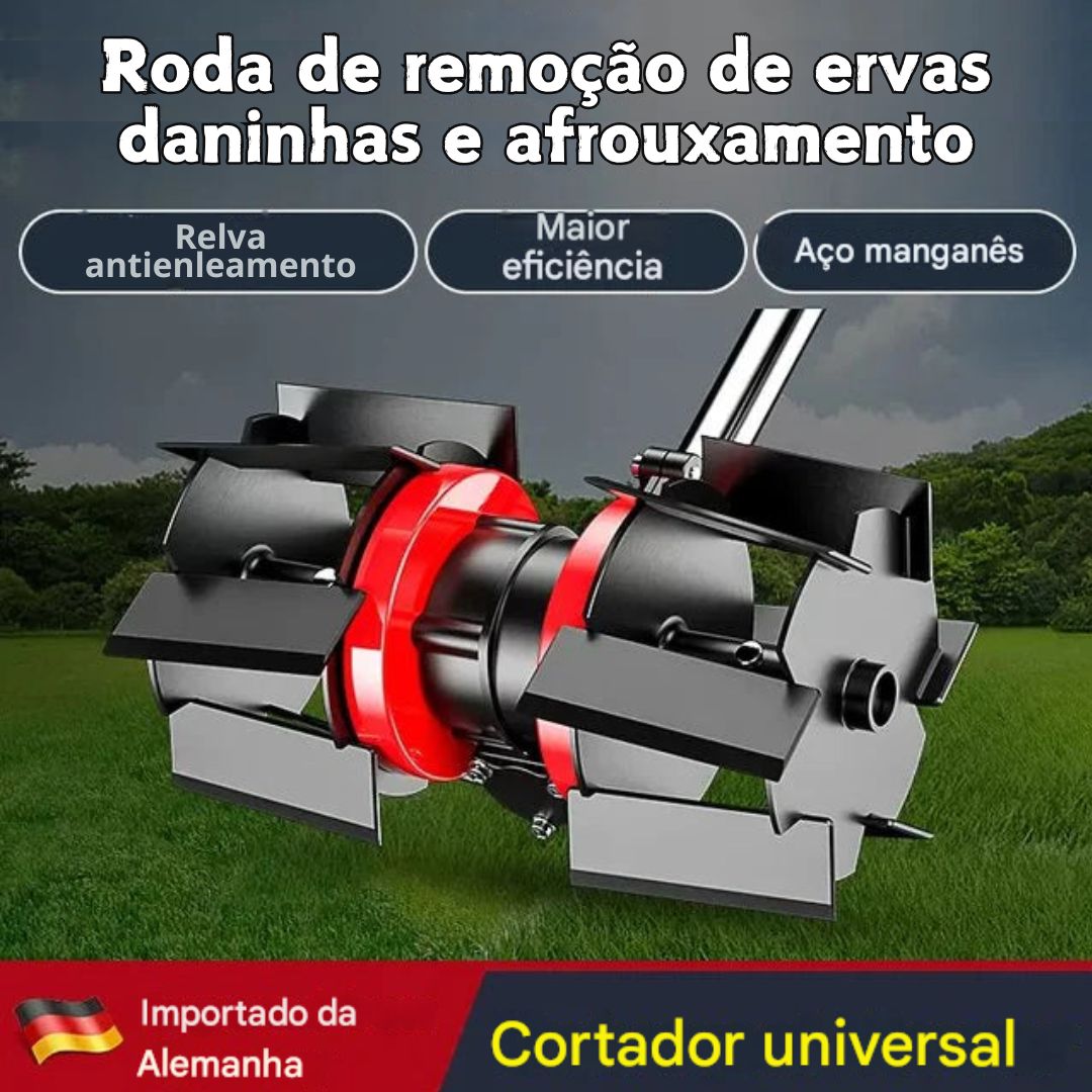 Cortador de relva multifuncional para rega + 🎁 Presente Grátis: Recetor de TV Digital HD 🎁