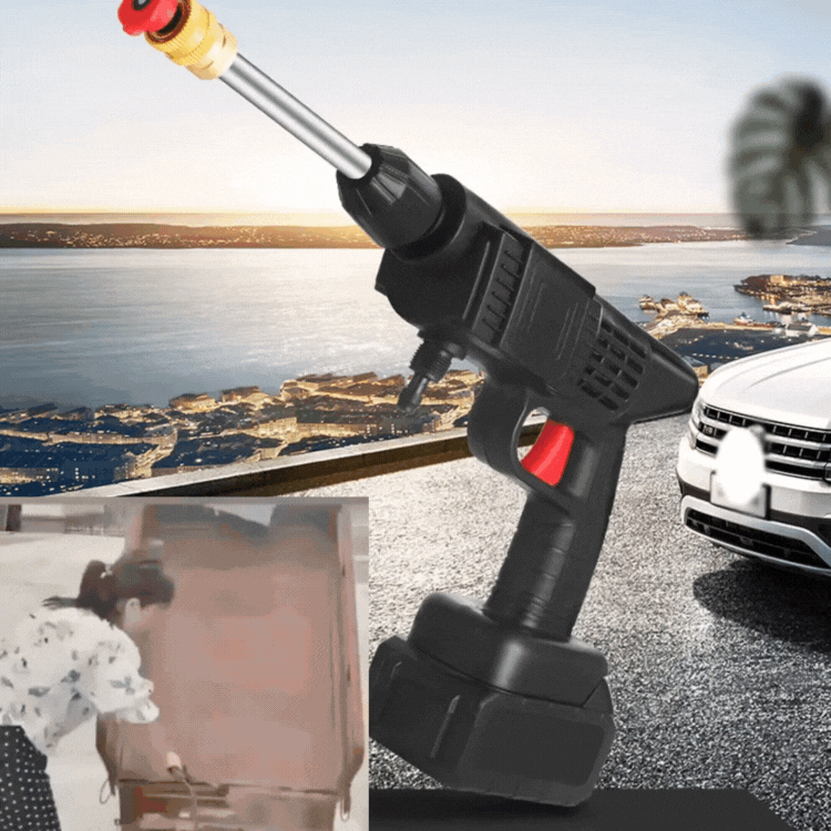Pistola de água de pulverização de alta pressão portátil e sem fios