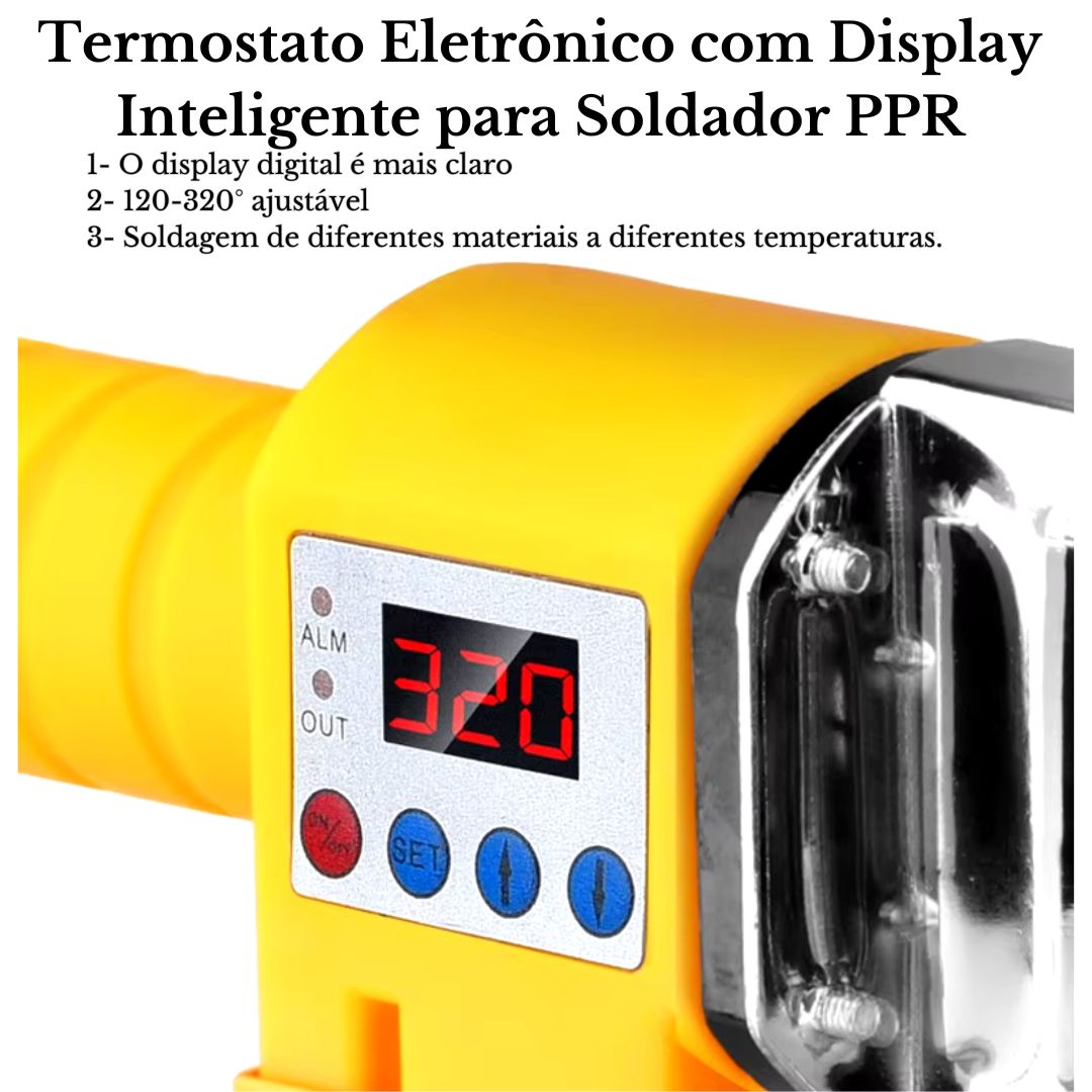 Máquina de soldar tubos PPR