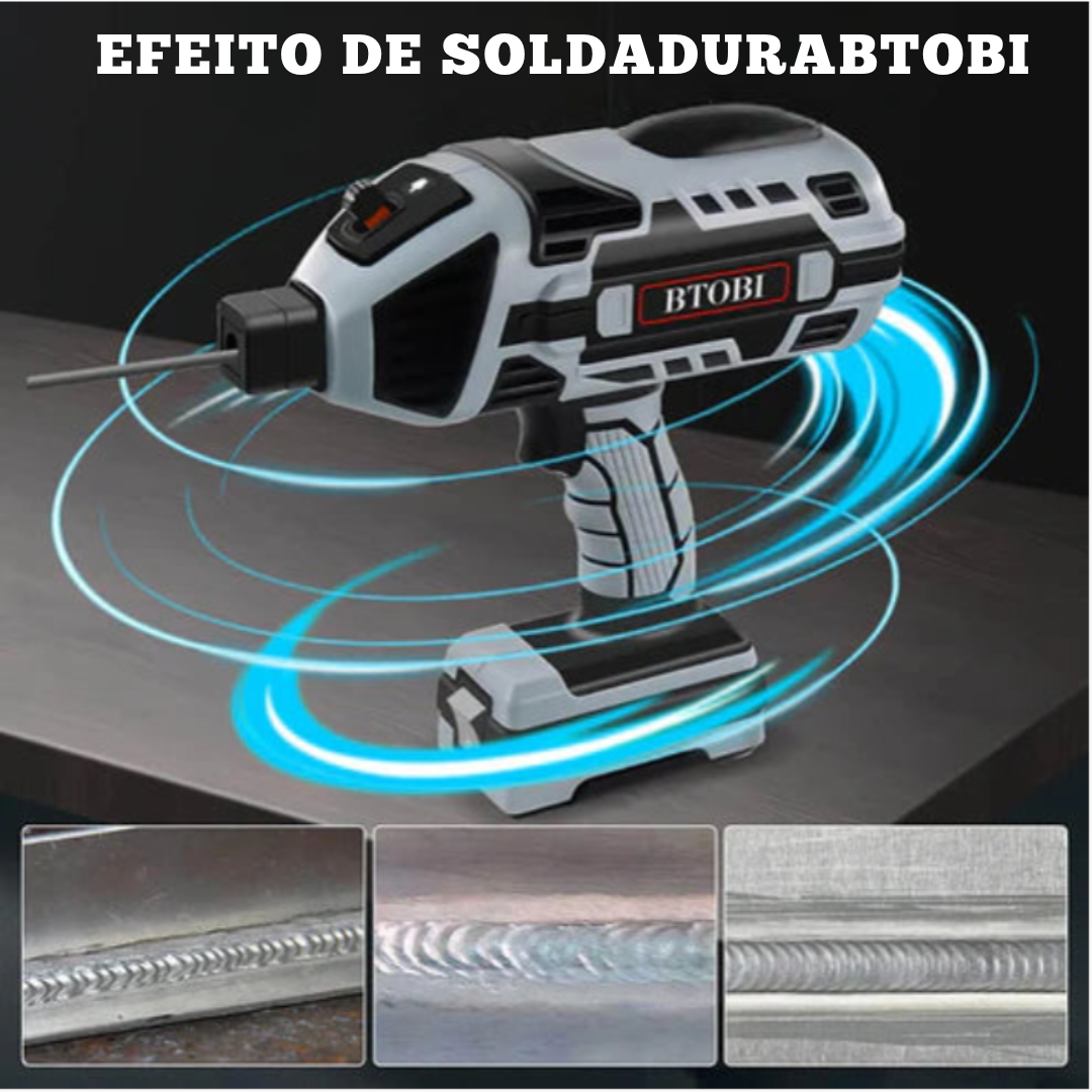 Kit de Soldador Portátil 5-em-1: Soldador Inteligente com Caixa de Ferramentas Completa + 🎁 Presente Grátis: Recetor de TV Digital HD 🎁