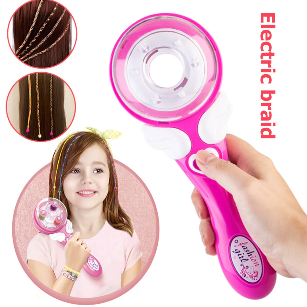 Máquina de entrançar mágica + 🎁 Presente Grátis: Mini alisador de cabelo