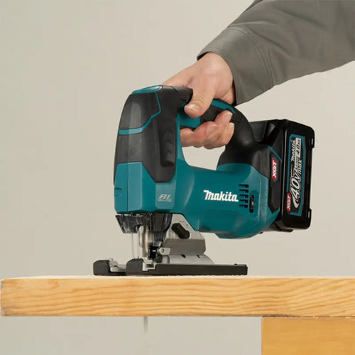 Makita-DJV182 serra eléctrica sem escovas, 18V, com lâmina de serra, pega de barril sem fios