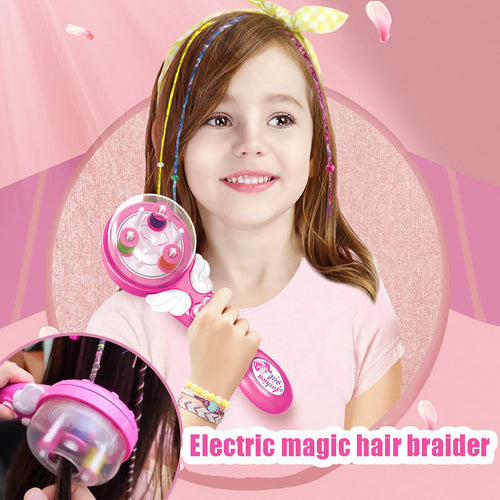 Máquina de entrançar mágica + 🎁 Presente Grátis: Mini alisador de cabelo