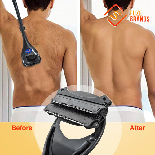 A máquina de barbear original para as costas e o corpo dos homens